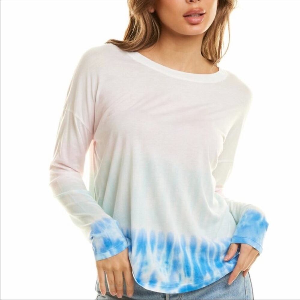 <<Splendid Long Sleeve Tie Dye Tshirt - Medium